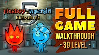 Fireboy and Watergirl 5  Full Gameplay Walkthrough [upl. by Leunamesoj]