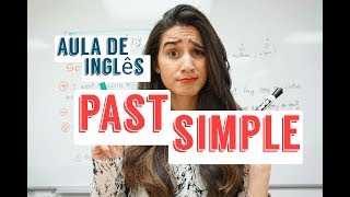 Past Simple  Aula de inglês [upl. by Eornom235]