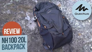 Quechua Arpenaz NH100 20L Backpack Review [upl. by Dragde]