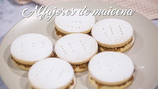 COMO HACER ALFAJORES PERUANOS DE MAICENA [upl. by Audry]