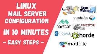 Linux Mail Server Configuration in 10 minutes [upl. by Ahsram]