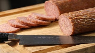 Making Classic Summer Sausage Fermented amp Semi Dried [upl. by Eelsel]