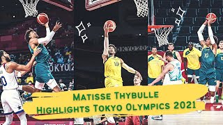 Matisse Thybulle Highlights in Tokyo Olympics 2021 [upl. by Ntisuj313]