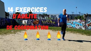 14 EXERCICES DAGILITÉ ET DE COORDINATION 🔥🔥🔥 [upl. by Christy]