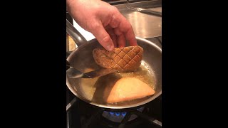 Cooking Seared Foie Gras [upl. by Mather]