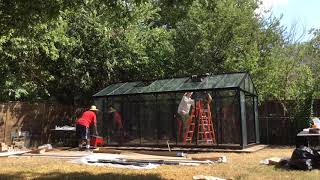 Royal Victorian VI 36 Greenhouse Installation [upl. by Drawdesemaj285]