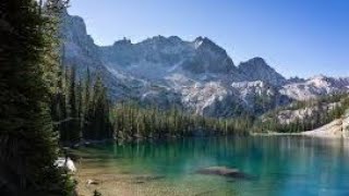 Sawtooth Scenic Byway  Ketchum to Stanley ID [upl. by Holmann754]