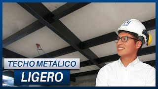 ¿CÓMO TECHAR UNA CASA CON MATERIAL LIGERO 2021 [upl. by Jessabell]