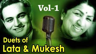 Best of Mukesh and Latha ji Duets  Classic Romantic songs  Hindi Old Juke Box Old is Gold [upl. by Okajima721]