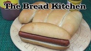 Perfect Hot Dog Bread Rolls Recipe in The Bread Kitchen [upl. by Hsur]