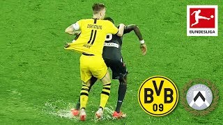 Dortmund vs Udinese Calcio  41  Highlights  Rainy Football Battle [upl. by Ellehcsor121]