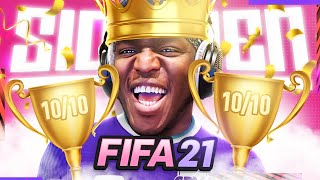 KSI PROVES hes the BEST at FIFA [upl. by Harras]