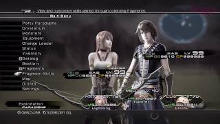 FINAL FANTASY XIII2  All Fragment Skills [upl. by Dardani]