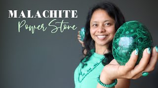 Malachite Stone  AZ Satin Crystals Meanings [upl. by Sitelc131]