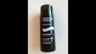 Reviews On BIOTHERM HOMME Age Fitness Night Advanced and On BaeBody Eye cream [upl. by Adeirf]