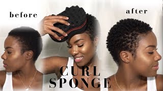 Curl Sponge Tutorial  Nia Hope [upl. by Sinai]