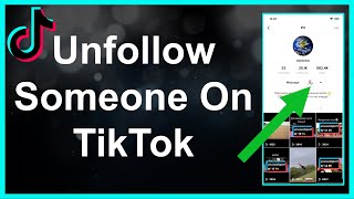 How To Unfollow Someone On TikTok  BYE [upl. by Corie]