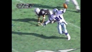 Dallas Cowboys at Oakland Raiders highlights 1995 [upl. by Garvy]