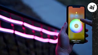 Review Philips Hue HomeKit Outdoor LightStrip [upl. by Cointon]