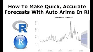 How To Use Auto Arima Forecast Package In R [upl. by Izogn]