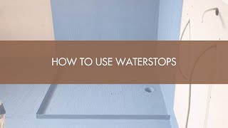 How To Use Waterstops [upl. by Odnalref]