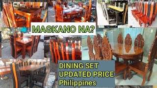 FURNITURE PRICE  Dining Set Prices  Philippines [upl. by Rapp]