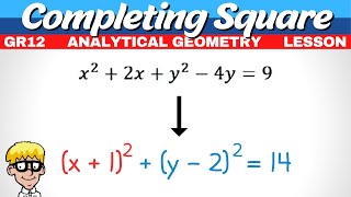 Complete Square Grade 12 Analytical Geometry [upl. by Ardnuassac239]