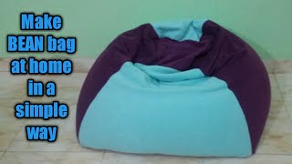 Make BEAN bag at home in a simple way [upl. by Anyale]