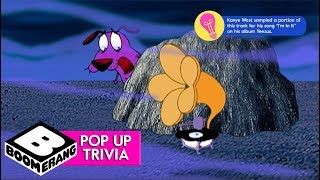 Courage the Cowardly Dog  King Ramses Curse  Pop Up Trivia  Boomerang Official [upl. by Terrie846]