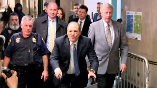 How Harvey Weinstein Reacted to Guilty Verdict in Court [upl. by Ronnica]