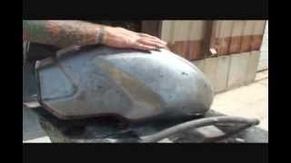 How To Paint Your Motorcycle Tank From Start To FinishPart 3 [upl. by Minne169]