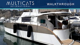 FP Cumberland 47 LC  Motor Catamaran Walkthrough [upl. by Lamrej]