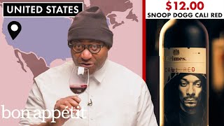 Sommelier Tries 20 Red Wines Under 15  World of Wine  Bon Appétit [upl. by Adda256]