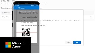 How to set up authenticator on a new phone  Azure Active Directory [upl. by Aikemet]