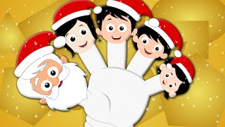 Santa Claus Finger Family Song  Christmas Carols  Kids Tv Nursery Rhymes amp Cartoon Song [upl. by Sculley15]