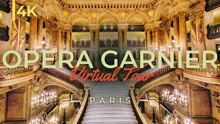 Opera Garnier 4K  Inside Paris Opéra [upl. by Gnep]