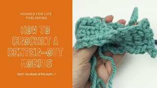 How to Crochet a CenterOut Mobius [upl. by Llerdnad]