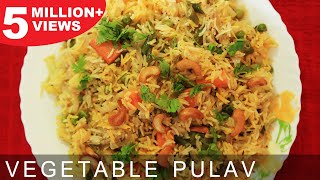 Vegetable Pulao  Quick amp Easy To Make Main Course Recipe  Easy Rice Recipes  Kanaks Kitchen [upl. by Earb]