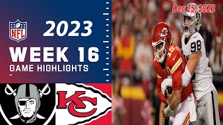 Las Vegas Raiders vs Kansas City Chiefs Week 16 FULL GAME 122523  NFL Highlights Today [upl. by Car592]