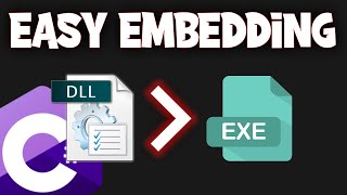 How to easily embed all dlls into exe  C Windows Forms [upl. by Onnem]