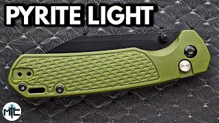 A BETTER Pyrite  CJRB Pyrite Light Folding Knife  Overview And Review [upl. by Bryant]