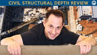 Civil Structural Depth Review  Pass the PE Exam [upl. by Trutko]