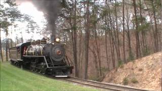 Dollywood Express Test Runs 2012 [upl. by Idram]