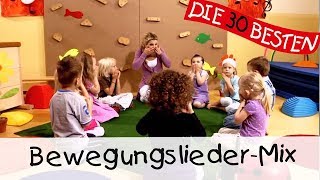 Kinderlieder BewegungsliederMix  Singen Tanzen und Bewegen  Kinderlieder [upl. by Jit]