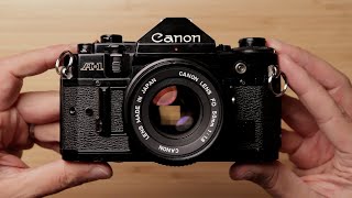 Canon A1 Film Camera  Practical Review [upl. by Ennair525]