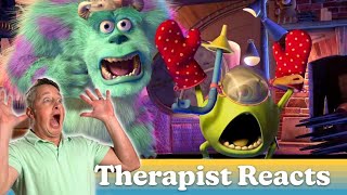 Therapist Reacts to MONSTERS INC [upl. by Apgar81]