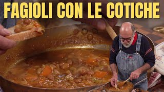 FAGIOLI CON LE COTICHE  Le ricette di Giorgione [upl. by Initsed650]