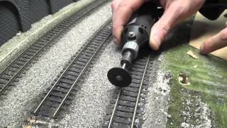 Building a Model Railway  Part 3  Track Laying [upl. by Alamak907]