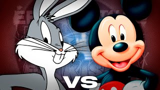 Mickey Mouse vs Bugs Bunny Épicas Batallas de Rap del Frikismo S2  Keyblade [upl. by Llij]