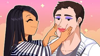 JESS AND JASONS MAKE UP CHALLENGE [upl. by Couhp512]